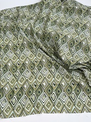 Вискоза штапель Зеленый ромб