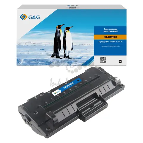 Картридж лазерный G&G GG-D4200A черный (3000стр.) для Samsung SCX-4200/SCX-4220