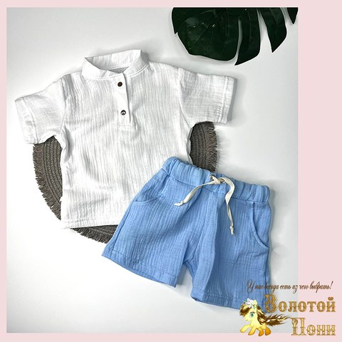 Костюм муслин детский (1-3) 260408-RT2002