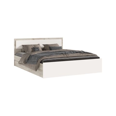 С/Г Мартина Кровать 1,6м (Кашемир, Дуб Крафт серый)