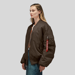 Бомбер Alpha Industries MA-1 Espresso (Темно-коричневый)