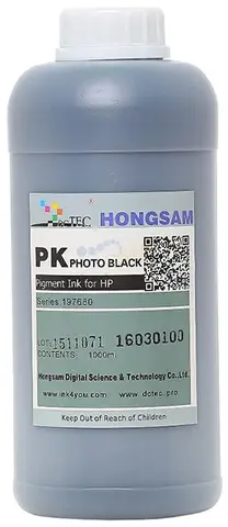 Чернила пигментные DCTec Z2100KP Photo Black. 1000мл. Серия 197690