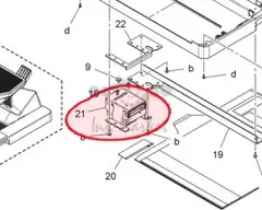 Петля Konica Minolta A782113702
