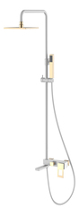Boheme Q 148-WG Стойка для душа, цвет: белый,золото фото
