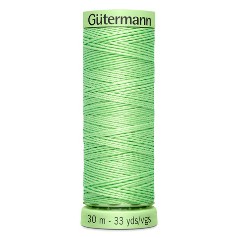 Нить Top Stitch 30/30 м для декоративной отстрочки, Gutermann, 152 бл.салатовый