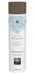 Массажное масло-гель Shiatsu, амбра и эвкалипт, 100 мл