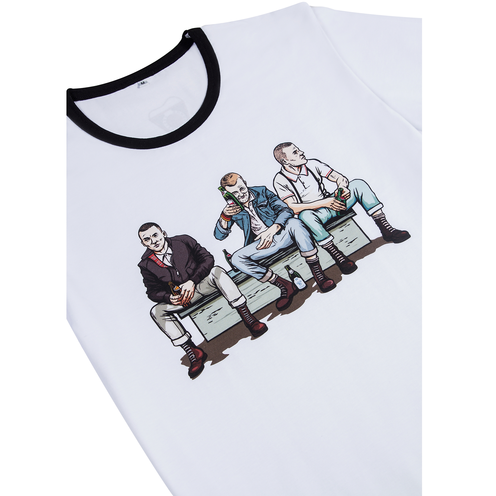 Skinheads white t-shirt