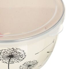 Миска эмал сталь, кругл, 14 см, 1.1 л, с крыш, Одуванчик, Metrot, 340966