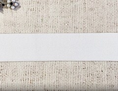 Резинка тканая 3127, ш. 5 см, пр-во Беларусь, белый