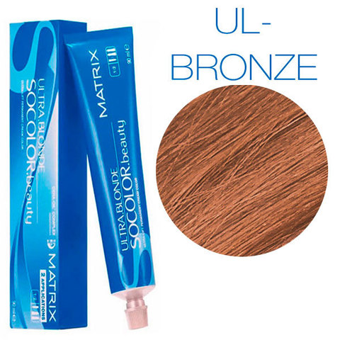 Matrix SoColor Beauty Extra Blonde UL-Bronze (Прозрачная бронза) - Ультра-осветляющая краска для волос