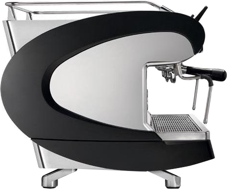 Рожковая кофемашина Nuova Simonelli Aurelia WAVE 2Gr S 220V black+high groups+LED (167972)