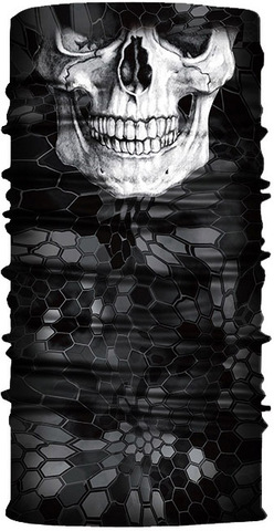 Картинка шарф-труба Skully Wear Tube fleece skull S57 - 3