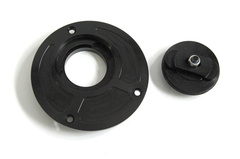 Лючок бензобака с быстросъемной крышкой для Yamaha / Черный