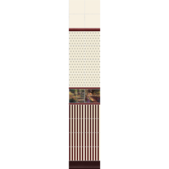 Панель ПВХ фотопечать Лорд красный 2700х250мм