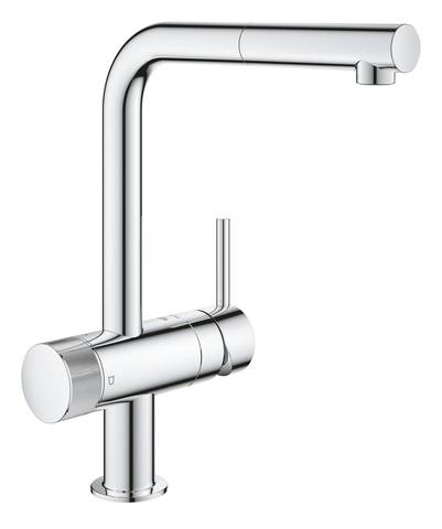 Смеситель для мойки под фильтр с выдвижным изливом Grohe Blue Pure 31721000