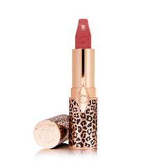 Charlotte Tilbury Glowing Jen Refillable Lipstick: Tawny Rose Lipstick - Hot Lips 2 |