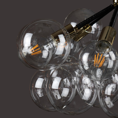 Подвесная люстра Loft It Bunch 10048/6 Black