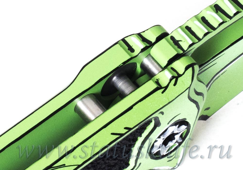 Нож Heretic Knives Medusa Auto MagnaCut Toxic Green Cel Shading Limited Edition