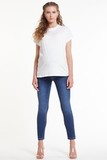 Джинсы для беременных (SKINNY) 10488 синий