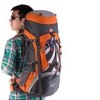 Картинка рюкзак туристический Naturehike discovery 70l Bright Orange - 3