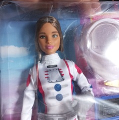 Барби Профессии Астронавт Брюнетка Юбилей 65 Лет - ! КОРОБКА С ПОВРЕЖДЕНИЯМИ