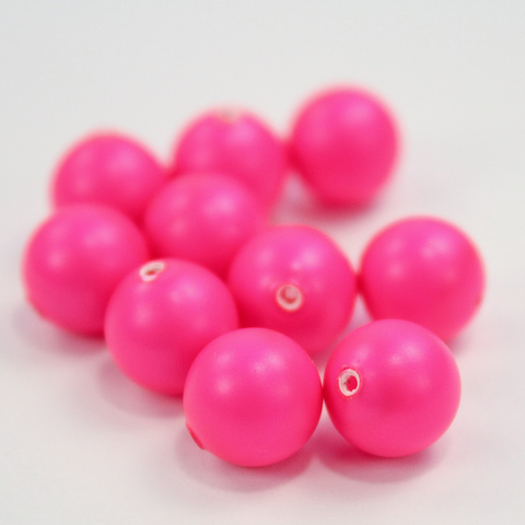 5810 Хрустальный жемчуг Сваровски Crystal Neon Pink круглый 8 мм , 5 шт