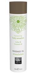 Массажное масло Shiatsu, аромат лотоса, 100 мл