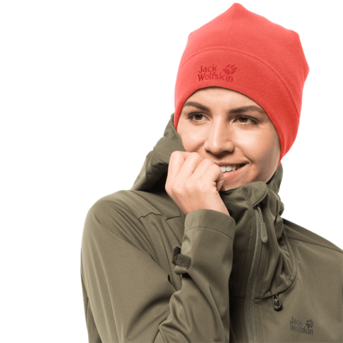 Картинка шапка Jack Wolfskin real stuff cap orange coral - 3