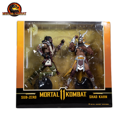 Набор фигурок McFarlane Toys Mortal Kombat 11: Sub-Zero vs Shao Kahn