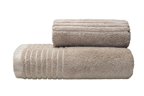 Полотенце 50x90 Garda Decor Стелла коричневое