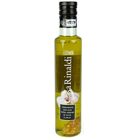 Масло Casa Rinaldi оливковое Extra Vergine с чесноком 250мл
