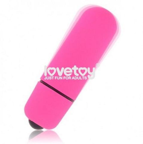 Розовая вибропуля X-Basic Bullet Mini One Speed - 5,9 см. - Lovetoy BT-17 pink