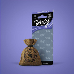 Ароматизатор "Tensy" мешочек с шнурком Черный лед (12шт/бл)