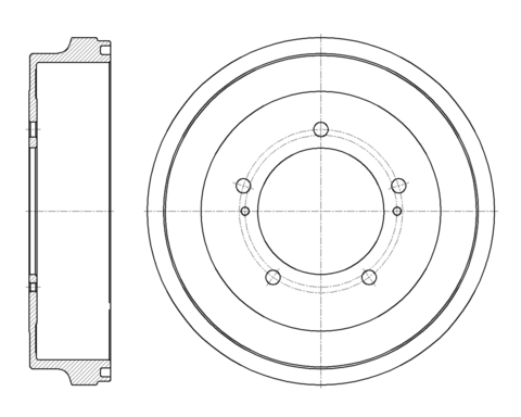 Барабан тормозной G-brake  GD-61079