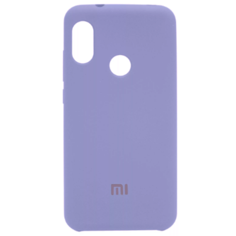 Силиконовый чехол Silicon Cover для Xiaomi Mi 6X (Сиреневый)