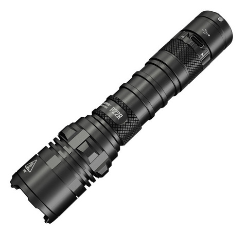 Фонарь ручной Nitecore P22R черный лам.:светодиод. 18650x1 (18385)
