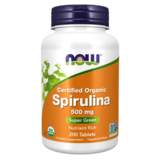 Спирулина, Spirulina, Now Foods, 200 таблеток 1