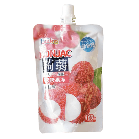 Желе питьевое с конжаком Личи BLIKE Konjac Lychee, 160 гр