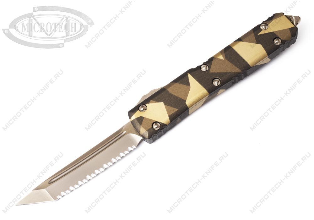 Нож Microtech Ultratech GEO Tan Camo 123-15LPGETACS