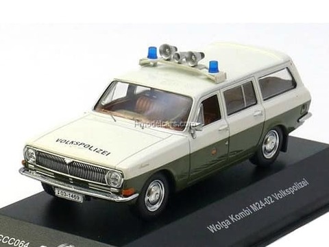 GAZ-24-02 Volga Volkspolizei Police DDR CCC064 IST Models 1:43