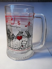 Пиво 0,5 л с видами Петербурга