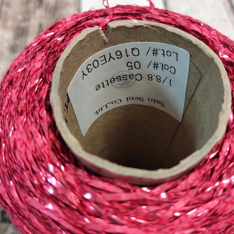 Вискоза с люрексом SATO SENI CASSETTE 880 розовый