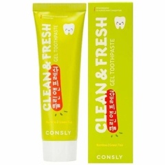 Паста зубная с экстрактами бамбука и зеленого чая - Clean&fresh gel toothpaste,105г