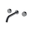 Boheme 152-2-SGM.4 Смеситель из стены STICK SPIRALE на 3 отв. Shine Gun Metal