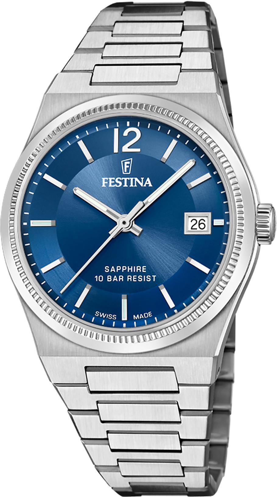 Часы женские Festina F20035/4 Swiss made