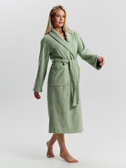 Халат женский Комфорт-3 Виотекс СВ.- ОЛИВКОВЫЙ
