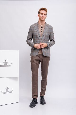 Pal Zileri Пиджак с шерстью в крупную клетку