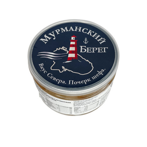 Пресервы из филе трески с маслом и северными ягодами, 250г