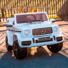 Детский электромобиль "Mercedes-Benz  G63" 12V,белый