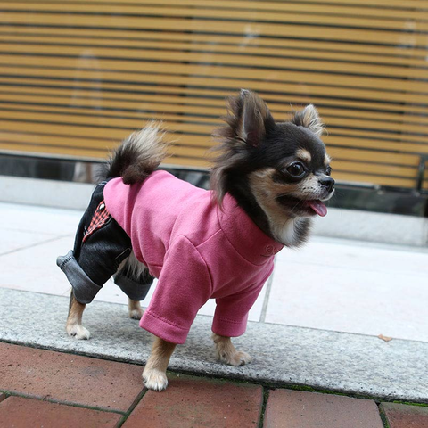 269 Водолазка для собак однотонная, с микро начесиком "Cozy T-shirt Puppy Angel"